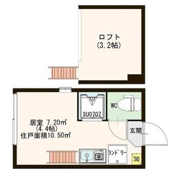 リュクスシティー高井戸の物件間取画像